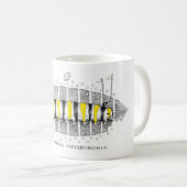 Lepidoptera Pittsburghia-Zazzle Kaffeetasse (VorderseiteRechts)
