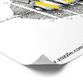 Lepidoptera Pittsburghia-Zazzle, www.zazzle.com... Poster (Ecke)