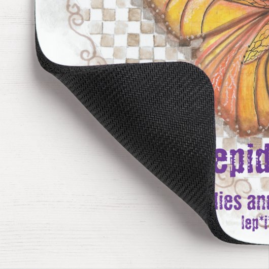 Lepidopterist Mousepad (Ecke)