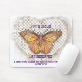 Lepidopterologe Mousepad (Mit Mouse)