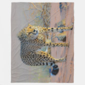 LEPORD FLEECEDECKE (Vorderseite)