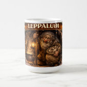 Leppaludi Isländischer Yule Lad Kaffeetasse (Mittel)