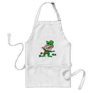 Leprachaun Lucky Happy St. Patrick s Day Schürze