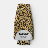 leprard Print Custom  Flaschenkühler (Vorderseite)