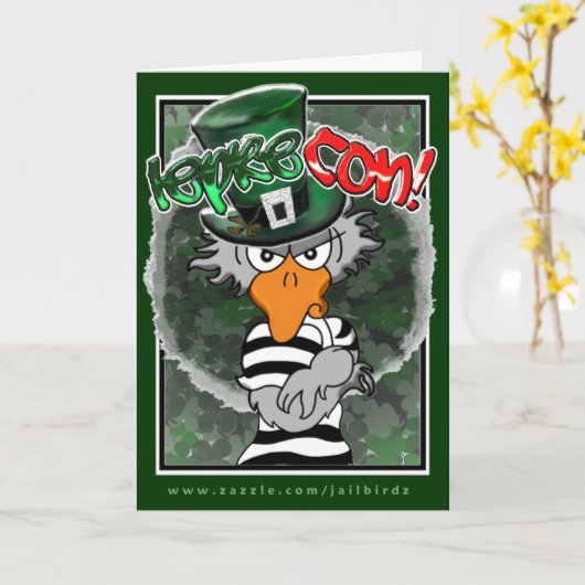 Lepre Con! Karte (Gelbe Blume)