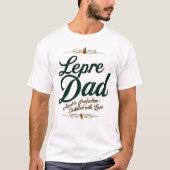 Lepre Vater Whiskey Inspirierte St. Patrick's Day T-Shirt (Vorderseite)