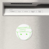 Leprechaun Amateur Sketch Magnet (In Situ (Geschirrspüler))