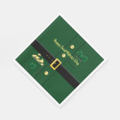 Leprechaun Anzug St Patricks Day Party P Napkin Serviette (Ecke)