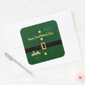 Leprechaun Anzug St Patricks Day Party Sticker (Umschlag)