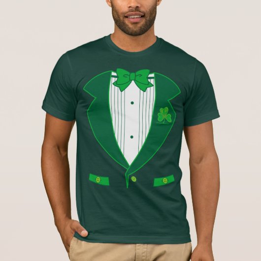 Leprechaun Anzug T - Shirt (Vorderseite)