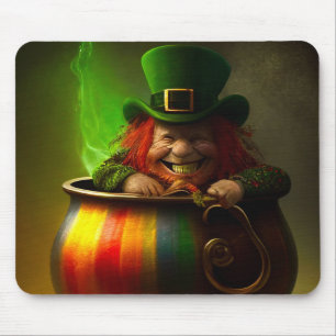 Leprechaun Art Mousepad
