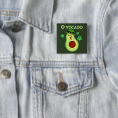 Leprechaun Avocado Pun Button (Beispiel)
