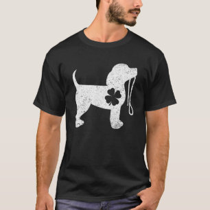 Leprechaun Beagle Hund St. Patrick's Day Funny for T-Shirt