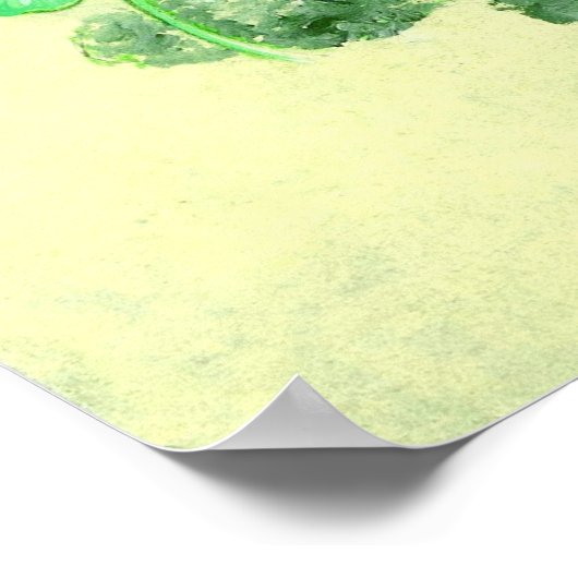 Leprechaun Belle Poster (Ecke)