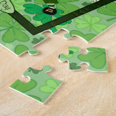 Leprechaun + Bier "Happy St. Patrick's Day" Puzzle (Seite)
