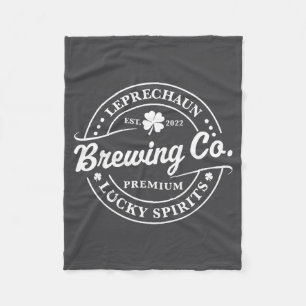 Leprechaun Brauerei Company T-Shirt St. Patricks B Fleecedecke