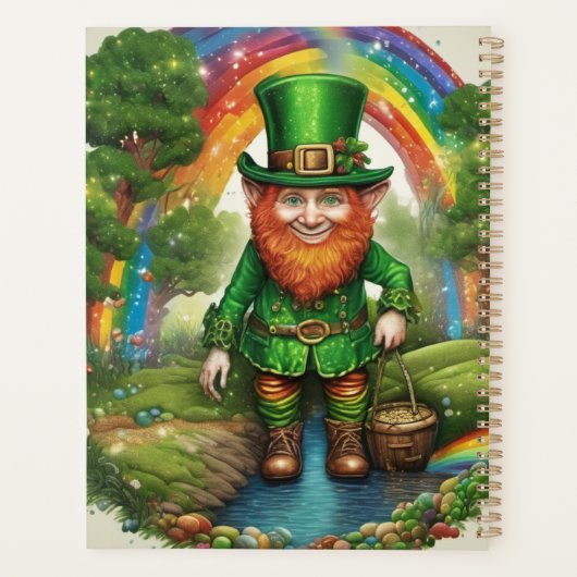 Leprechaun Calendar Planer (Rückseite)