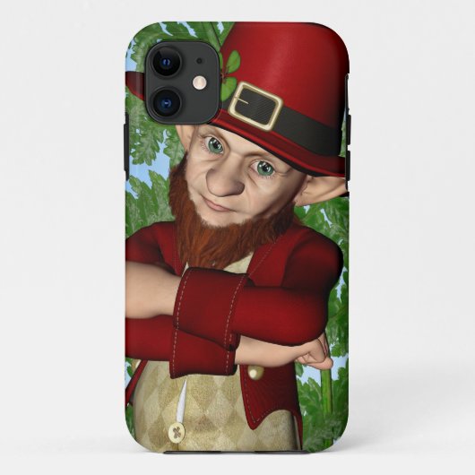 Leprechaun Case-Mate iPhone Hülle (Rückseite)