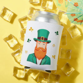 Leprechaun Clover Kleeblatt Patricks Day Dosenkühler