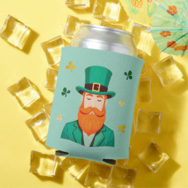 Leprechaun Clover Kleeblatt Patricks Day Dosenkühler