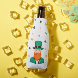 Leprechaun Clover Kleeblatt Patricks Day Flaschenkühler
