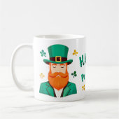 Leprechaun Clover Kleeblatt Patricks Day Kaffeetasse (Links)