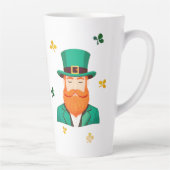 Leprechaun Clover Kleeblatt Patricks Day Milchtasse (Rechts)