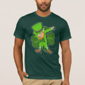 Leprechaun Dab Dance St Patricks Day Party T-Shirt (Vorderseite)