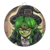 Leprechaun Dartboard Dartscheibe (vorne)