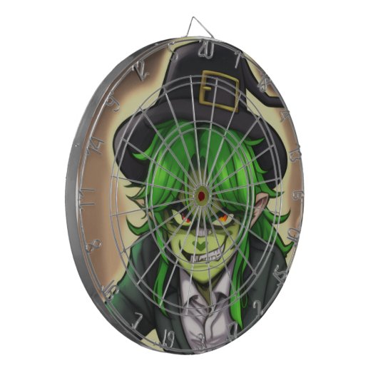 Leprechaun Dartboard Dartscheibe (Vorderseite Links)