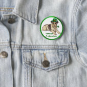 Leprechaun Dog Button (Beispiel)