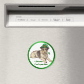 Leprechaun Dog Magnet (In Situ (Geschirrspüler))