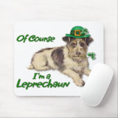 Leprechaun Dog Mousepad (Mit Mouse)