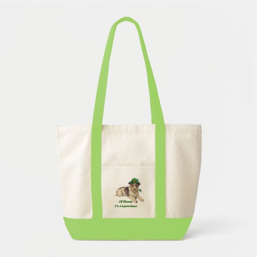 Leprechaun Dog Tragetasche (Vorne)