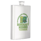 Leprechaun Drink Team Custom Flask Flachmann (Rechts)