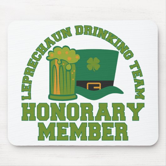 Leprechaun Drink Team Mousepad (Vorne)