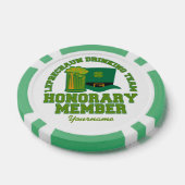 Leprechaun Drink Team Poker Chips (Einzeln)