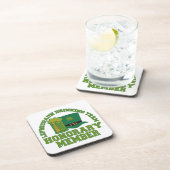 Leprechaun Drink Team Untersetzer (Rechte Seite)