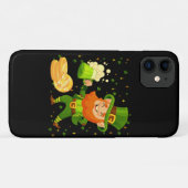 Leprechaun Drinking Beer St. Patrick's Day Case-Mate iPhone Hülle (Rückseite (Horizontal))