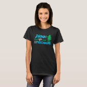 Leprechaun Drinking Irish St Patricks Day  Drinkin T-Shirt (Vorne ganz)