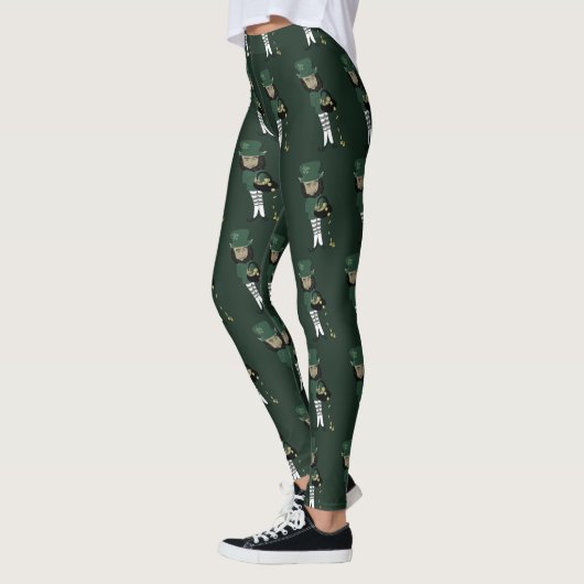 Leprechaun-Druck Leggings (Links)