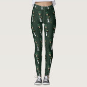 Leprechaun-Druck Leggings (Vorderseite)