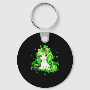 Leprechaun-Einhorn für Kinder Mädchen Jungen Jugen Schlüsselanhänger