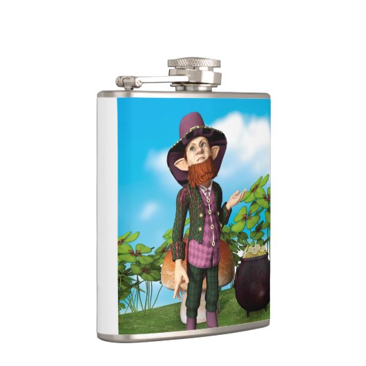 Leprechaun Flachmann (Rechts)