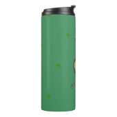Leprechaun Floral Thermal Tumbler Thermosbecher (Nach links gedreht)