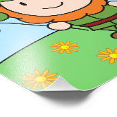 Leprechaun Fotodruck (Ecke)