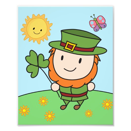 Leprechaun Fotodruck (Vorne)