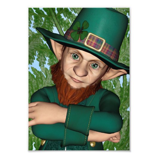 Leprechaun Fotodruck (Vorne)