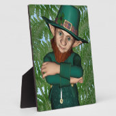 Leprechaun Fotoplatte (Seite)