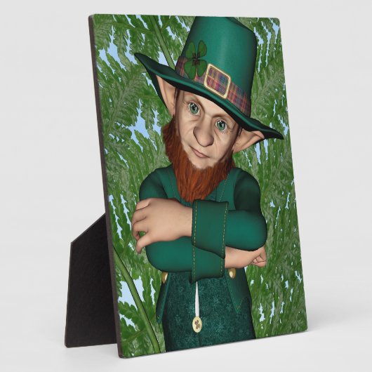 Leprechaun Fotoplatte (Seite)